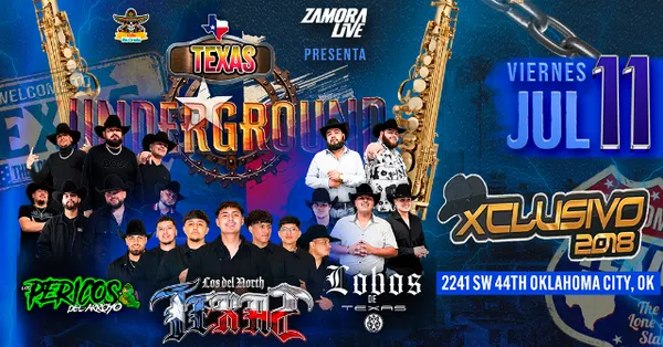 Los del North Texas, Los Pericos del Arroyo y Lobos de Texas: Texas Underground en Oklahoma City
