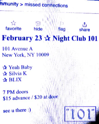 Yeah Baby, Silvia K., BLIX