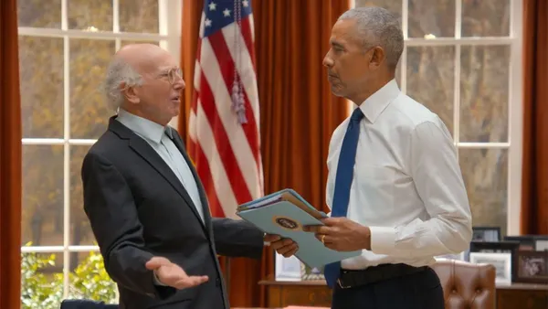 Larry David Takes the Blame for Barack Obama’s Tan Suit on Life, Larry, and the Pursuit of Unhappiness