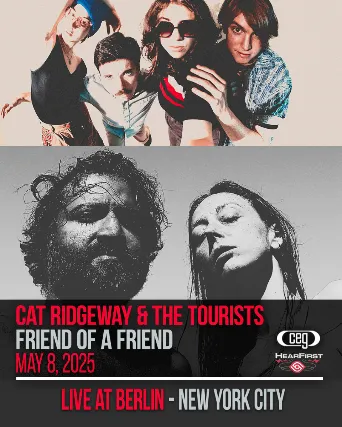 CEG + HearFirst Present: Cat Ridgeway & The Tourists, Friend of a Friend