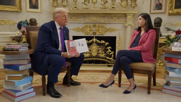 Donald Trump Attempts to Reads a Book Written for Second Graders