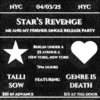 Star's Revenge | Genre is Death | Talli Sow