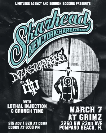 Skarhead, Dizasterpiece & The DRP in Pompano Beach