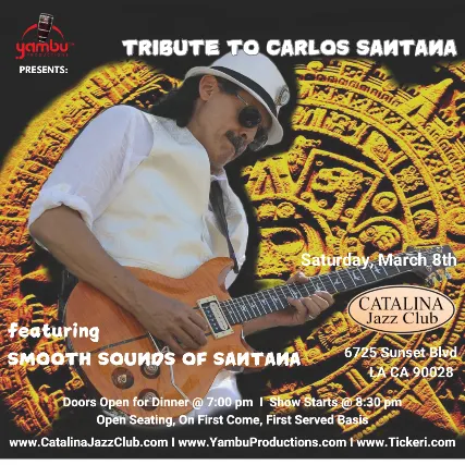 VIVA SANTANA A Tribute to Carlos Santana featuring: SMOOTH SOUNDS OF SANTANA