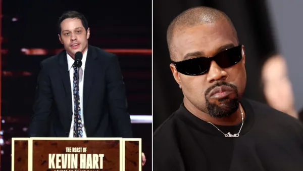 Pete Davidson Roasted Kayne West As He Sat in the Audience