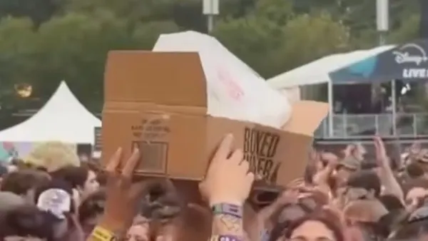 A Bag of Pee Went Crowd Surfing at Lollapalooza