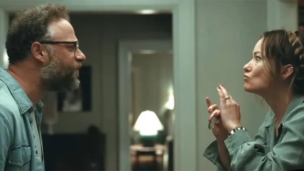 Olivia Wilde and Seth Rogen Get an Uncomfortable Offer in The Invite Trailer: Watch