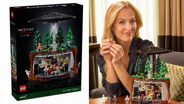 LEGO Reveals The X-Files Set, Brings Back Gillian Anderson as Scully in New Ad: Watch