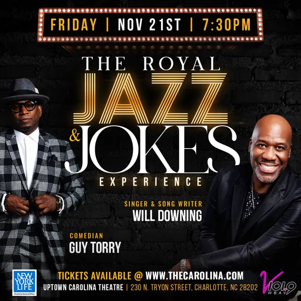 The Royal Jazz and Jokes Experience with Will Downing and Guy Torry