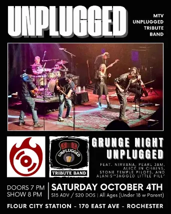 UNPLUGGED - MTV UNPLUGGED TRIBUTE - GRUNGE NIGHT - Flour City Station