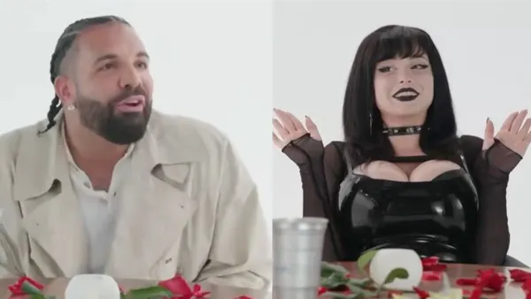 Drake Barks for Goth Girl