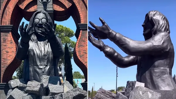 Giant Ozzy Osbourne Statue Unveiled at Hellfest