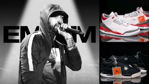 Eminem to Auction Rare Signed Sneakers from Personal Collection for Charity