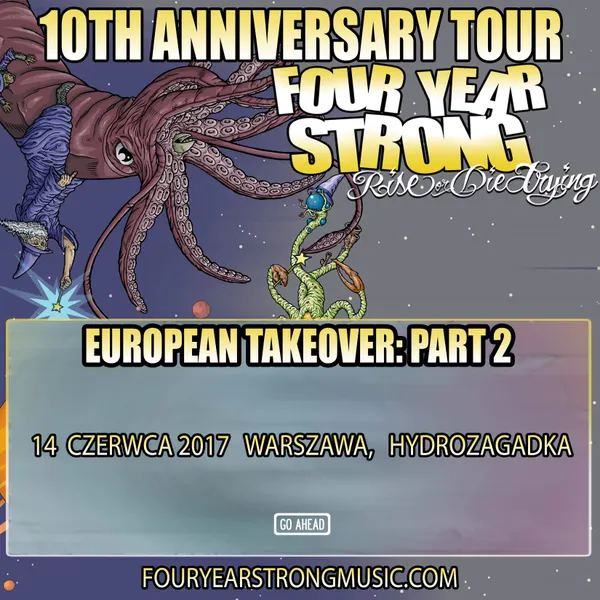 Four Year Strong, Drug Church, Comeback Kid, Stateside