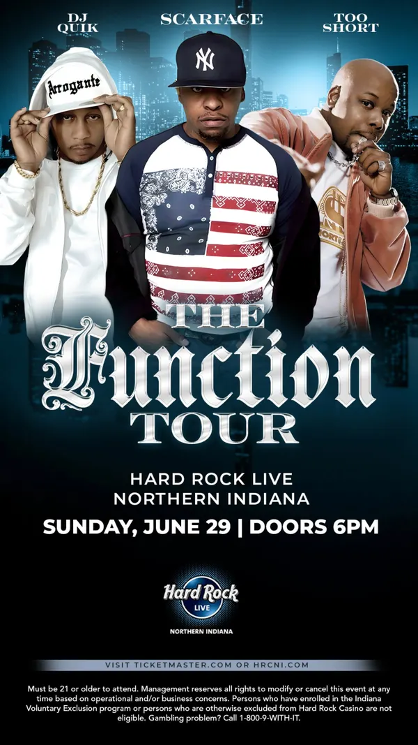 The Function Tour: Scarface, Too Short, & DJ Quik