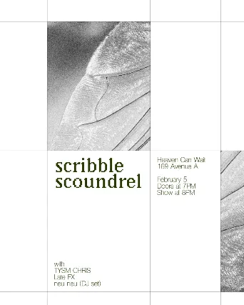 Scribble Scoundrel | TSYM Chris | Late FX