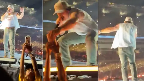 Morgan Wallen Snatches Security Guard’s Phone and Chucks It Into Crowd