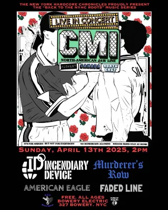 Drew Stone NYHC Series: INCENDIARY DEVICE • Murderer's Row • American Eagle • FADED LINE