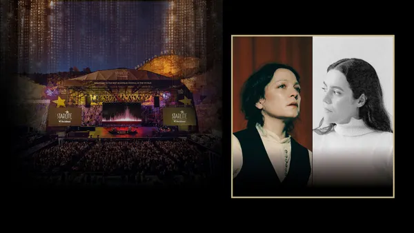 Natalia Lafourcade y Valeria Castro