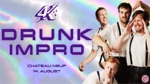 STUDiO: Drunk Impro i Storsalen med 4K