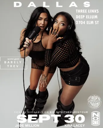 Jade Million, Kiya Lacey and Barely Trev