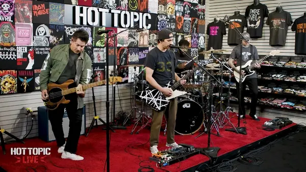 “Hot Topic Live” Performance Series Launches with Pierce the Veil: Watch
