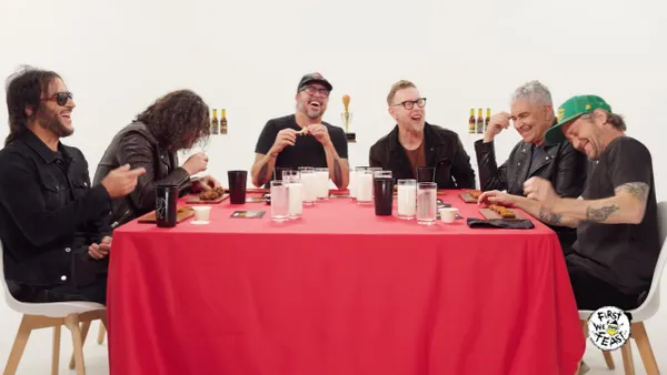 Foo Fighters Battle Each Other on Hot Ones Versus: Watch