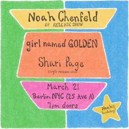 Noah Chenfeld | Girl Named Golden | Shari Page
