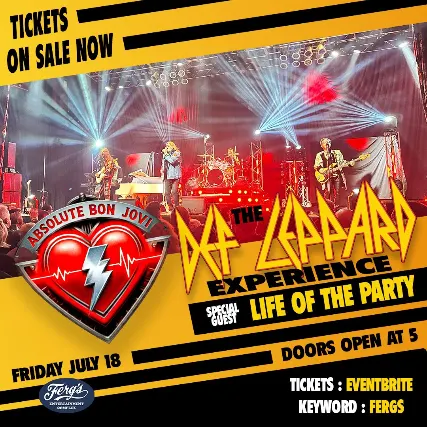 Absolute Bon Jovi and The Def Leppard Experience!