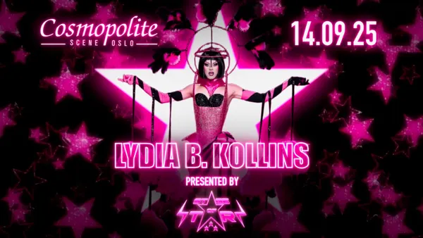 Dragshow med Lydia B. Kollins (RuPauls DragRace s17)