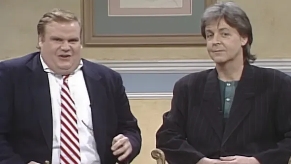 The Chris Farley Show with Paul McCartney Finally Uploaded to SNL’s YouTube