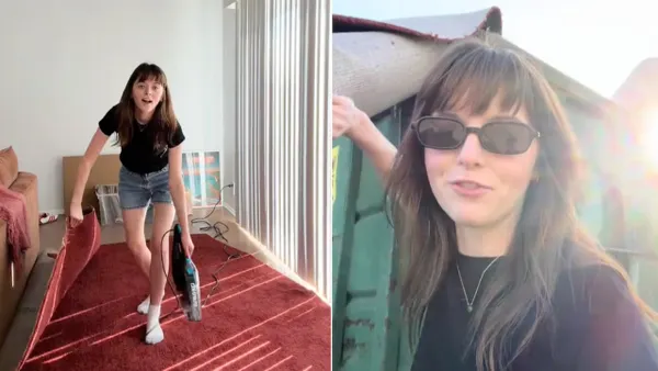 Woman Turns Oscar Red Carpet Into Personal Rug After Finding It in Dumpster