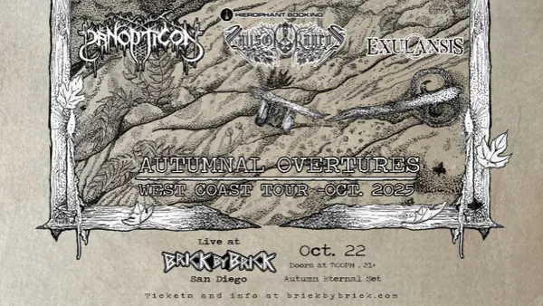 Panopticon with special guests at Brick by Brick