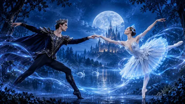 Swan Lake - Symphony of Lights