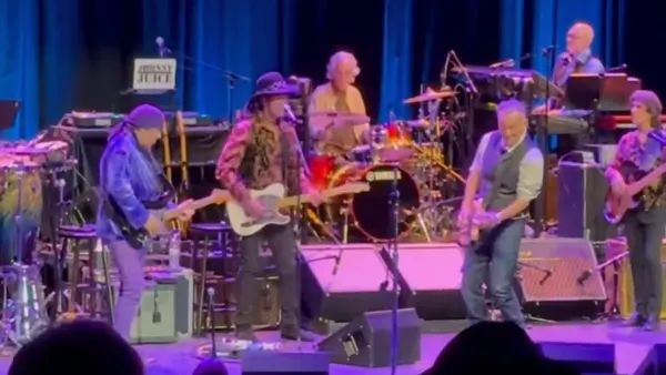 Bruce Springsteen Joins John Densmore for Performance of The Doors’ “Light My Fire”
