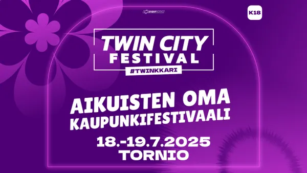Twin City Festival - 2 päivän lippu 18.-19.7.2025