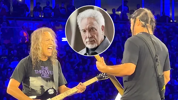 Metallica Cover Tom Jones “Delilah” in Stadium Where It Is Banned: Watch