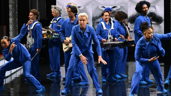 David Byrne Performs “When We Are Singing,” Explains Using ICE Footage in Concerts on Colbert: Watch