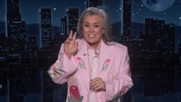 Rosie O’Donnell Opens Jimmy Kimmel Live! Guest Host Run With Trump Shout-Out: “Hi, I Know You’re Watching!”