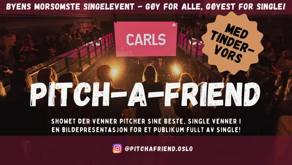 Pitch-A-Friend + Tinder-vors
