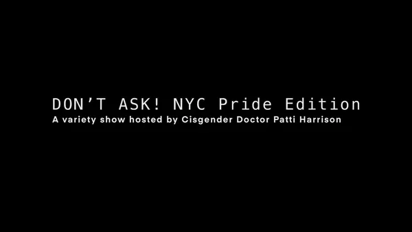 Patti Harrison: don't ask! NYC pride edition