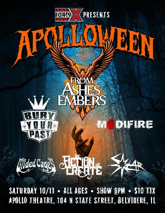 From Ashes To Embers, Bury Your Past, Modifire, Gilded Cages, The Fiction We Create, Solar