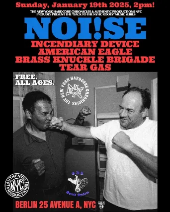 "Back to the NYHC Roots" Music Series