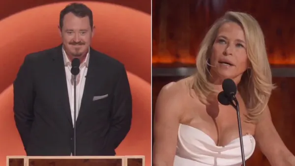 Shane Gillis and Chelsea Handler Spar at Kevin Hart’s Netflix Roast