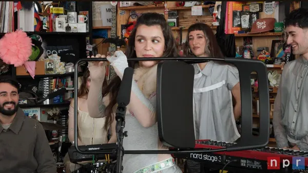 Amaia Performs with a Chair Flute in New Tiny Desk Concert: Watch