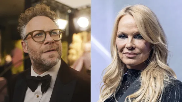Pamela Anderson Felt “Yucky” Sitting Near Seth Rogen at Golden Globes Over Pam & Tommy