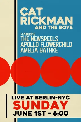 Cat Rickman | The Newsreels | Apollo Flowerchild | Amelia Bathke