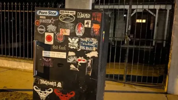 Glenn Danzig’s Old Fridge Left Up for Grabs Outside His Home